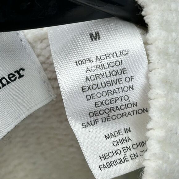 Alfred Dunner Sweater Medium Harlequin Argyle Blue Green Floral Holiday Soft - Picture 7 of 9